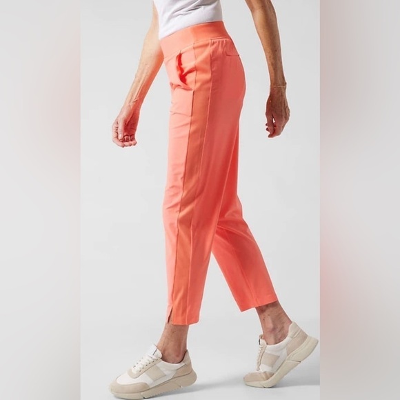 Athleta Size 22 Brooklyn Ankle Pant Sunset Glow NWT - Picture 2 of 3